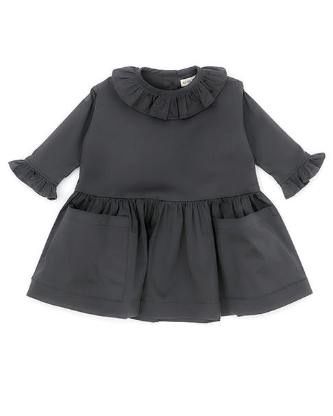 Fancy Pocket Dress Linen