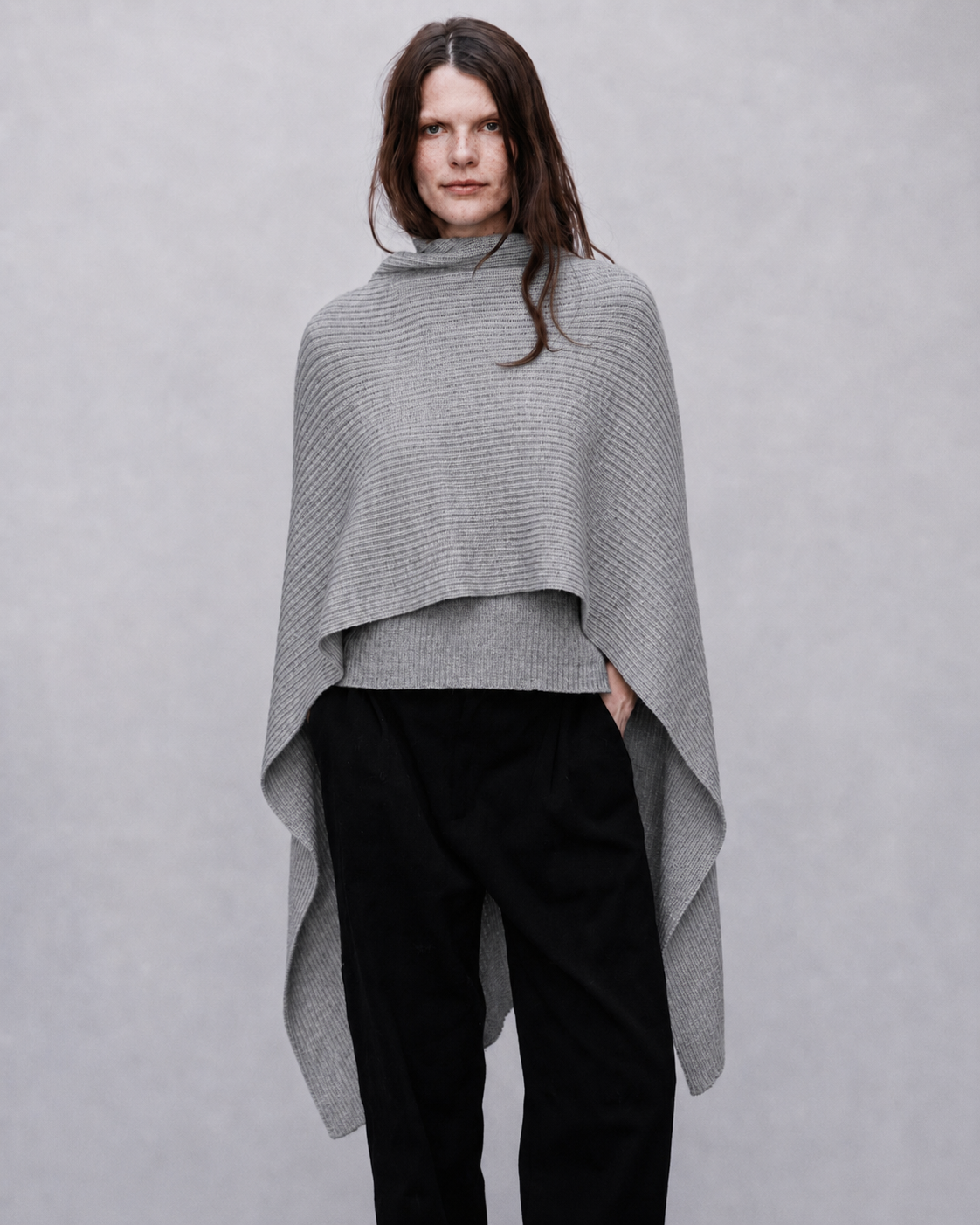 Alpaca Rib Cape / Slá