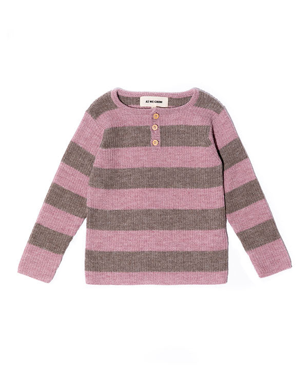 Afapeysa Röndótt - Grandpa sweater striped
