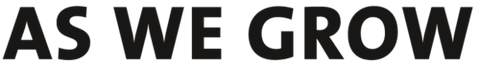 AS WE GROW logo