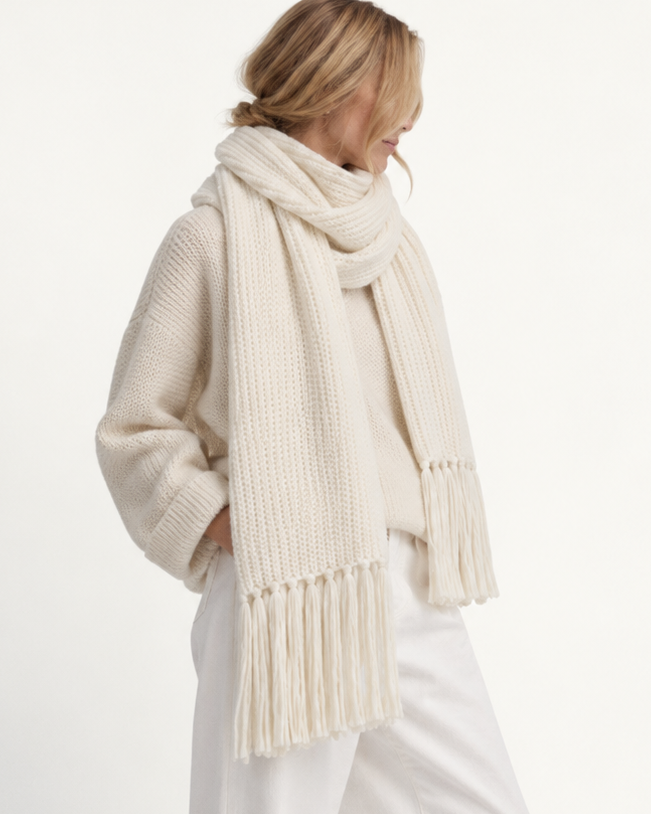 Andes Fringe Scarf