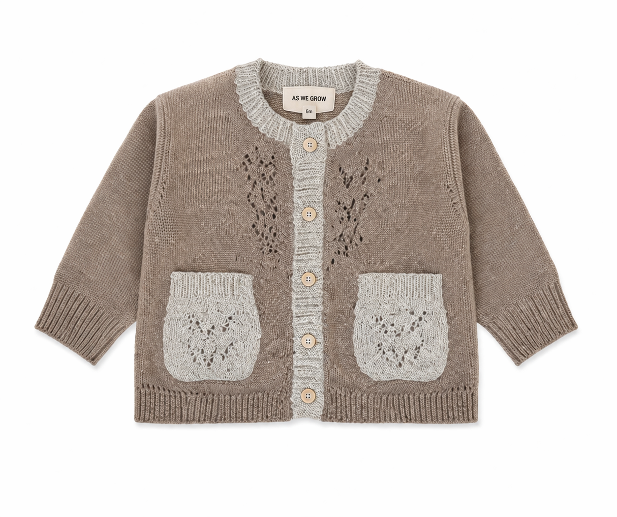 Lace Pocket Cardigan
