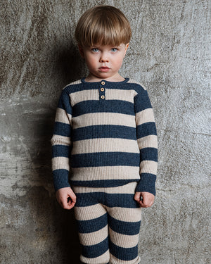 Afabuxur Alpaca Röndóttar - Grandpa Pants