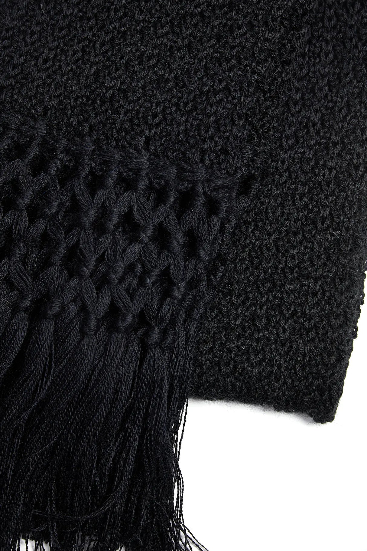 Alpaca Macramé Trefill / Sjal