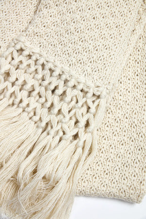 Alpaca Macramé Trefill / Sjal