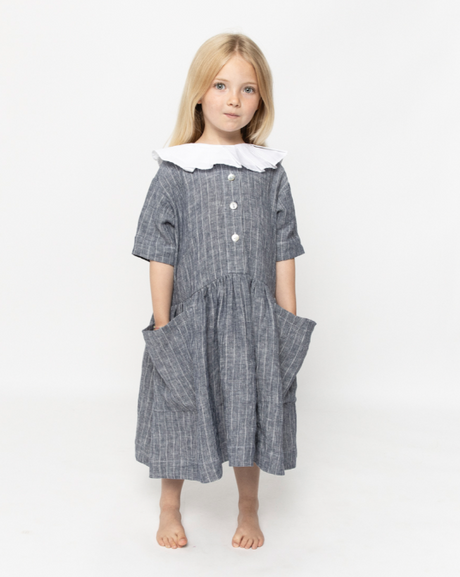 Button Pocket Dress