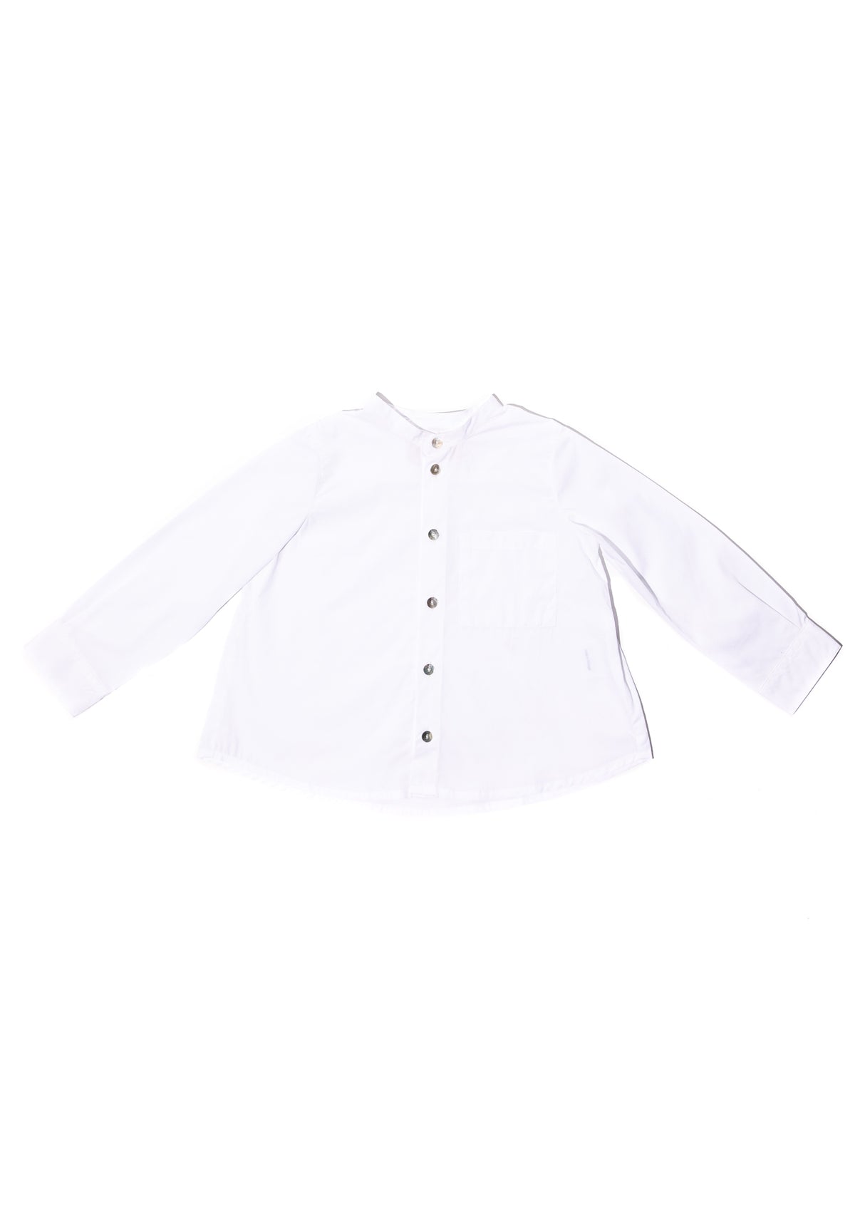 Collarless Shirt cotton